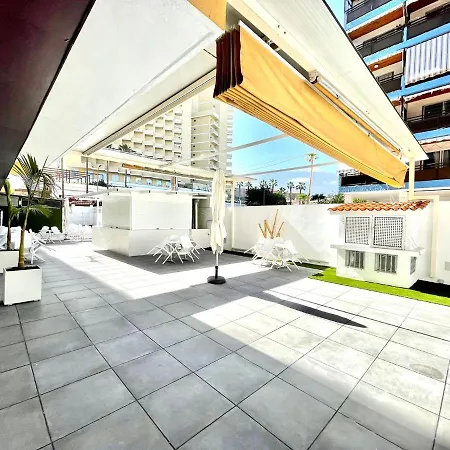 公寓 Reformed Studio, Free Wifi,rooftop Pool With View, Near Playa Jardin *